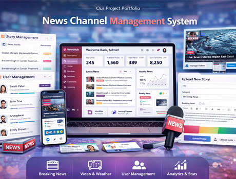 News Channel and Digital Publishing Management System – SkillLamp Soft Tech Portfolio
