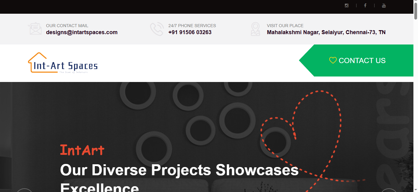 Architecture and Interior Portfolio Website – SkillLamp Soft Tech Portfolio